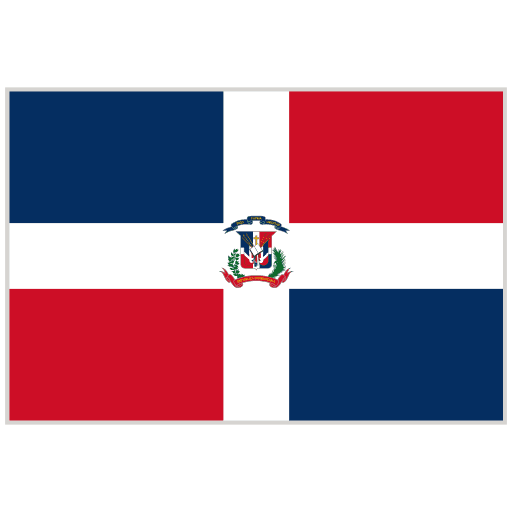 Flagge der Dominikanischen Republik